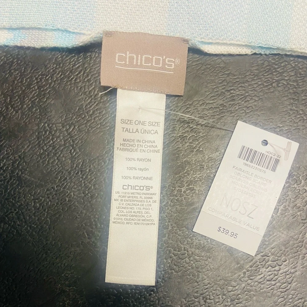 Chico’s Scarf NWT